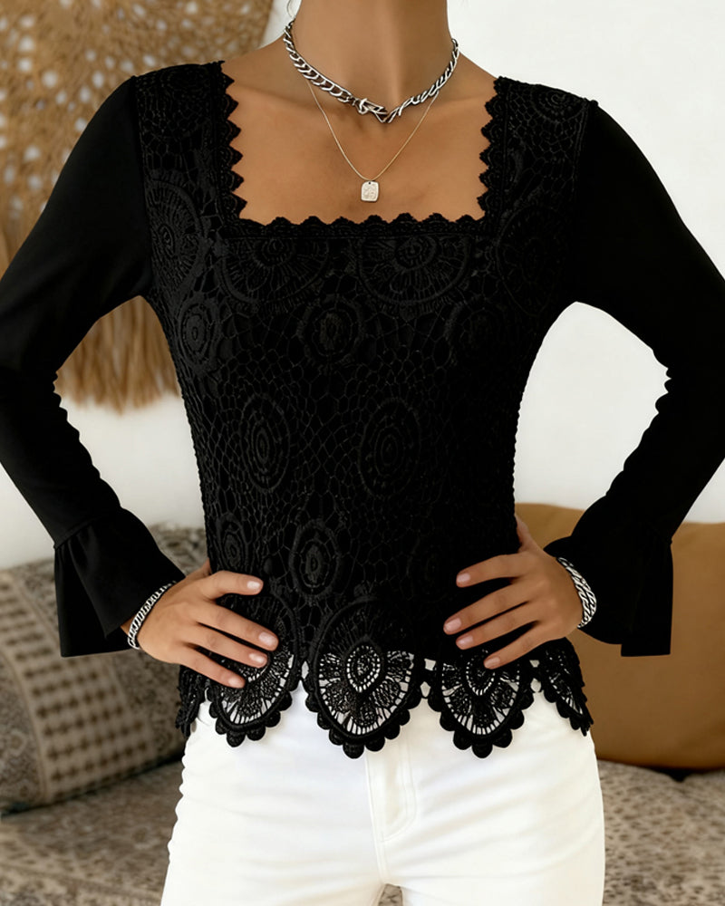 Novalee™ – Elegante camicetta con balze