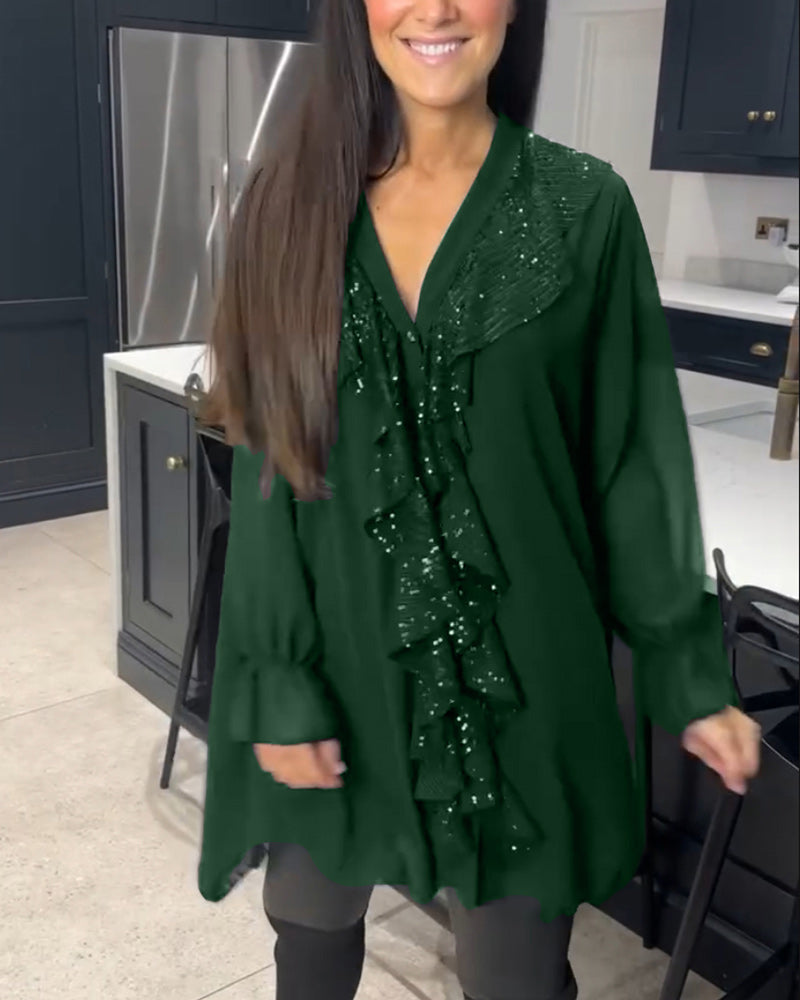 Lisa | Stijlvolle Blouse met Ruffles