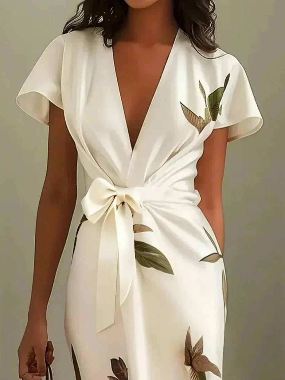 Elin™ | Elegante stampa floreale con stampa floreale