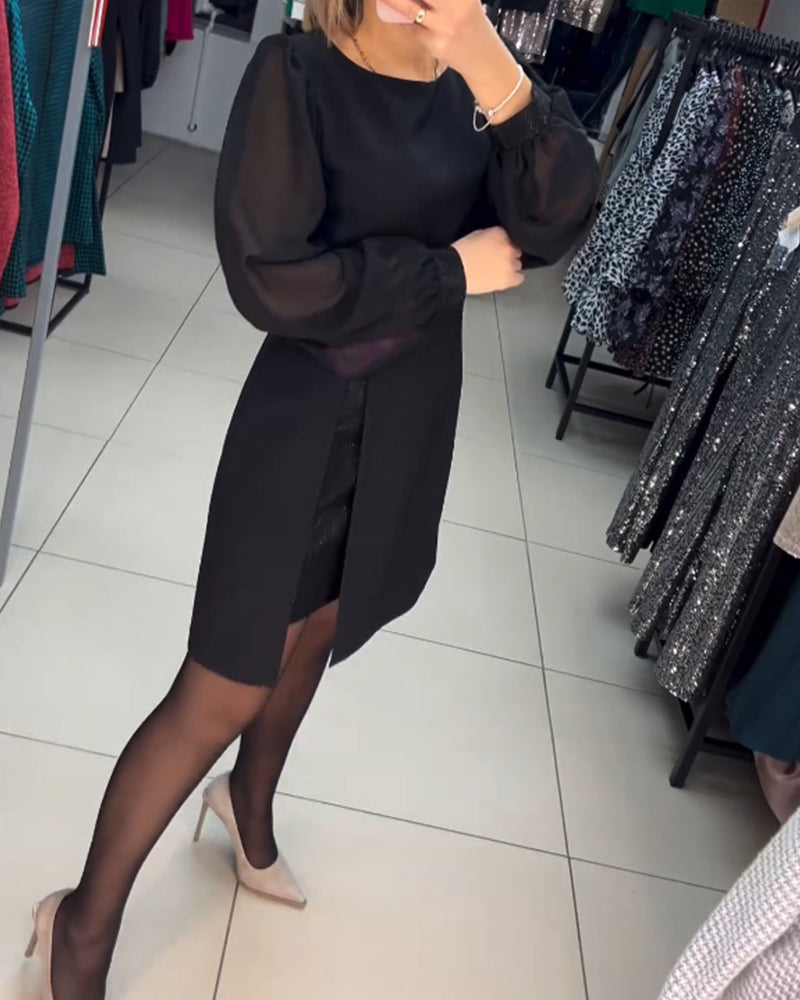 Eva | Elegante Effen Zomerse Jurk