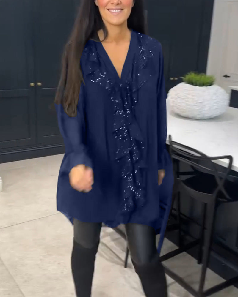 Lisa | Stijlvolle Blouse met Ruffles