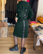 Sophie | Stevige Jurk met Capuchon en Zakken