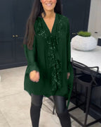 Lisa | Stijlvolle Blouse met Ruffles