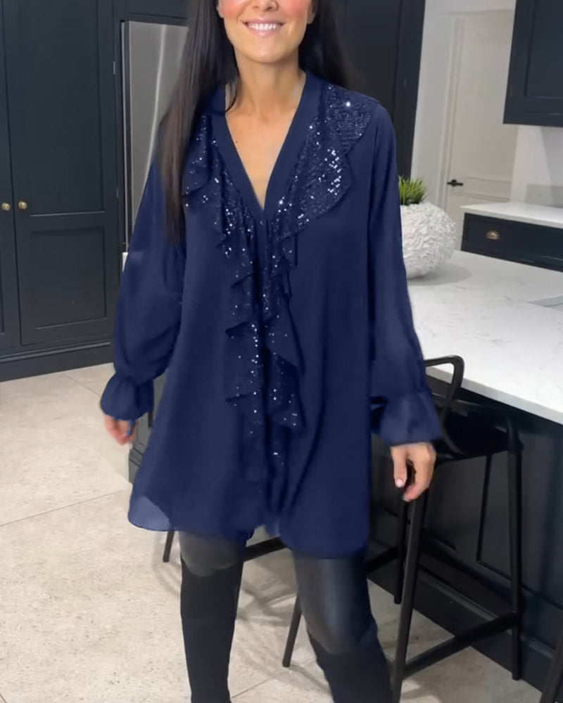 Lisa | Stijlvolle Blouse met Ruffles
