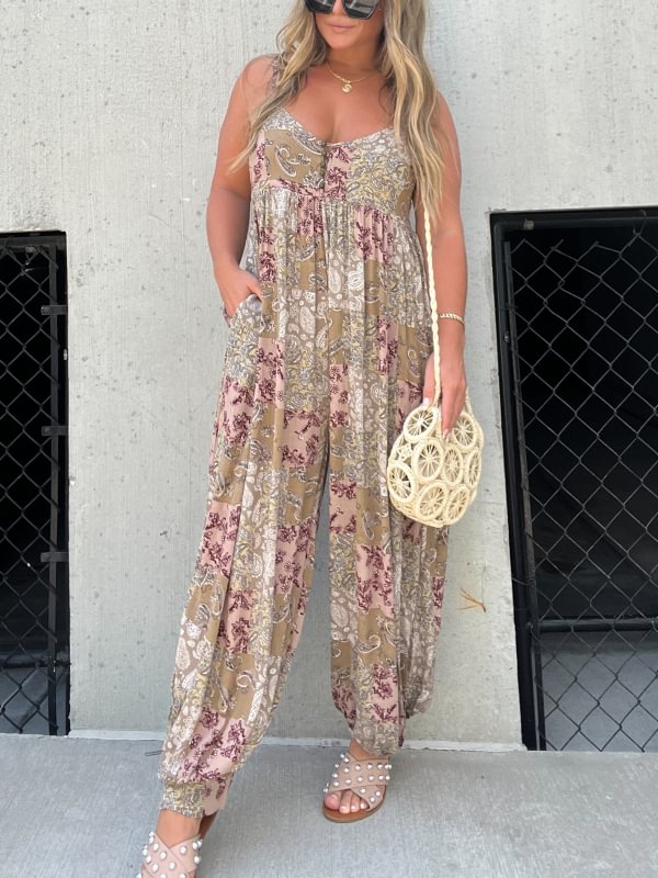 Marloes | Wijde Bohemian Jumpsuit