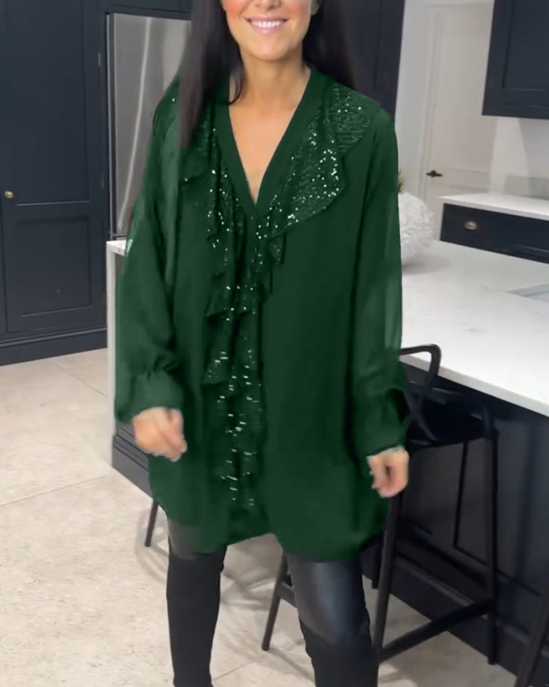 Lisa | Stijlvolle Blouse met Ruffles