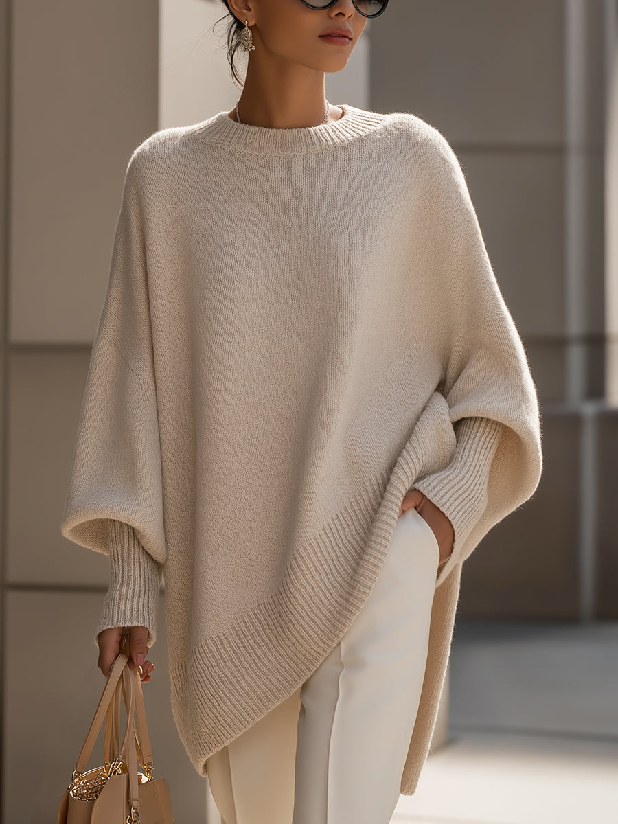 Femke | Oversized Lange Modieuze Trui