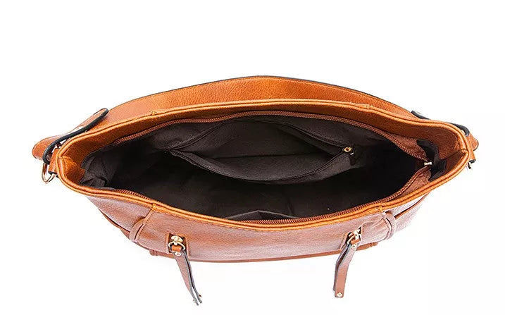 Nina | Stijlvolle Vintage Leren Tas