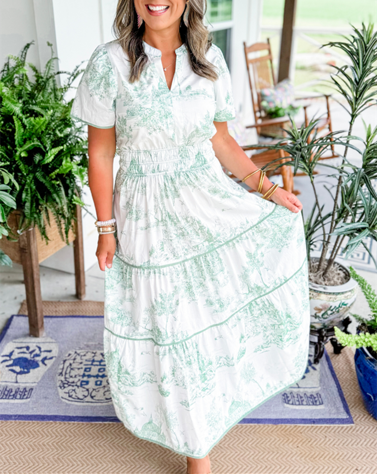 Sara | Klassieke Maxi Jurk