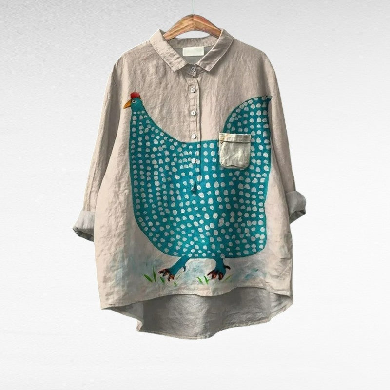 Laluna® | Modieuze Vintage Blouse