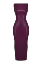 Lisa | Luxe Leren Maxi Jurk
