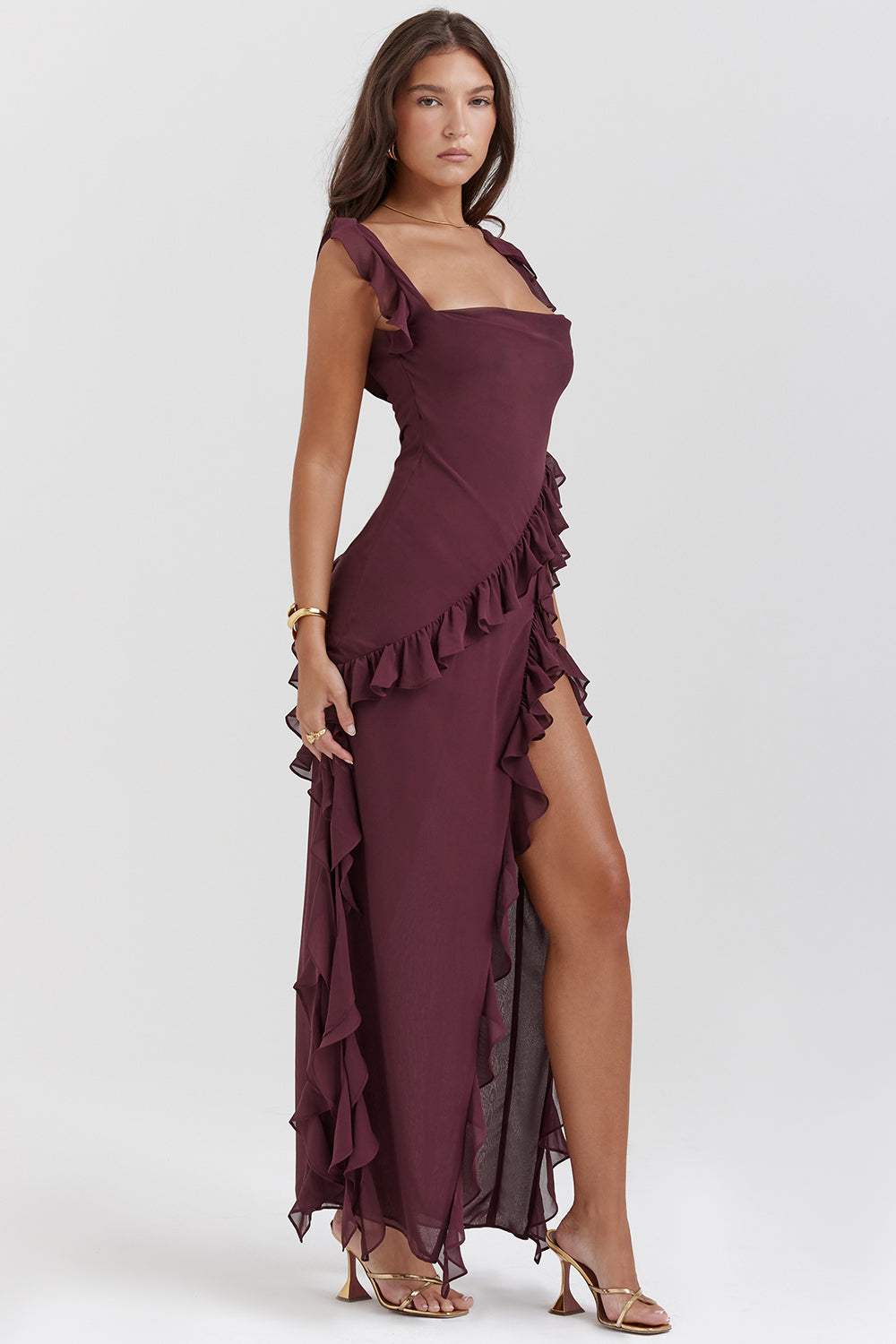 Laluna® | Stralende Jurk met Ruffles