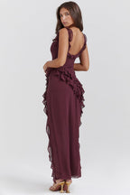 Sanne | Maxi gonna con ruches