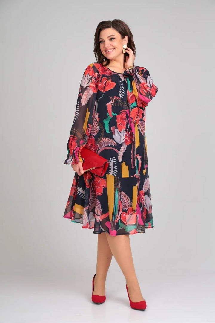 Fiore | Elegante Bloemenjurk