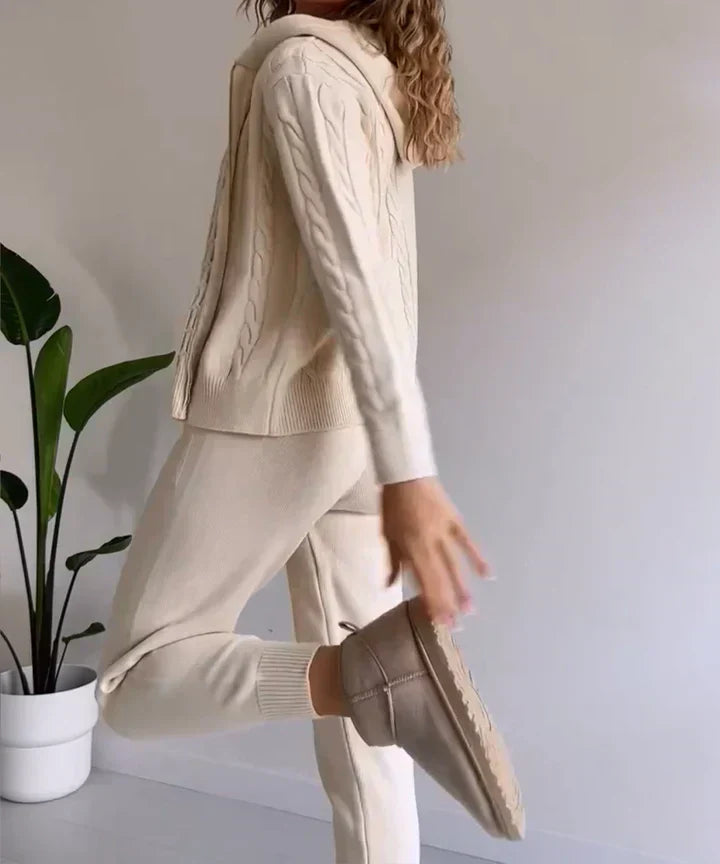 SET IN MAGLIA TWEEDELIGE LUXE