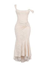 Anouk | Gettextureerd Maxi Jurk