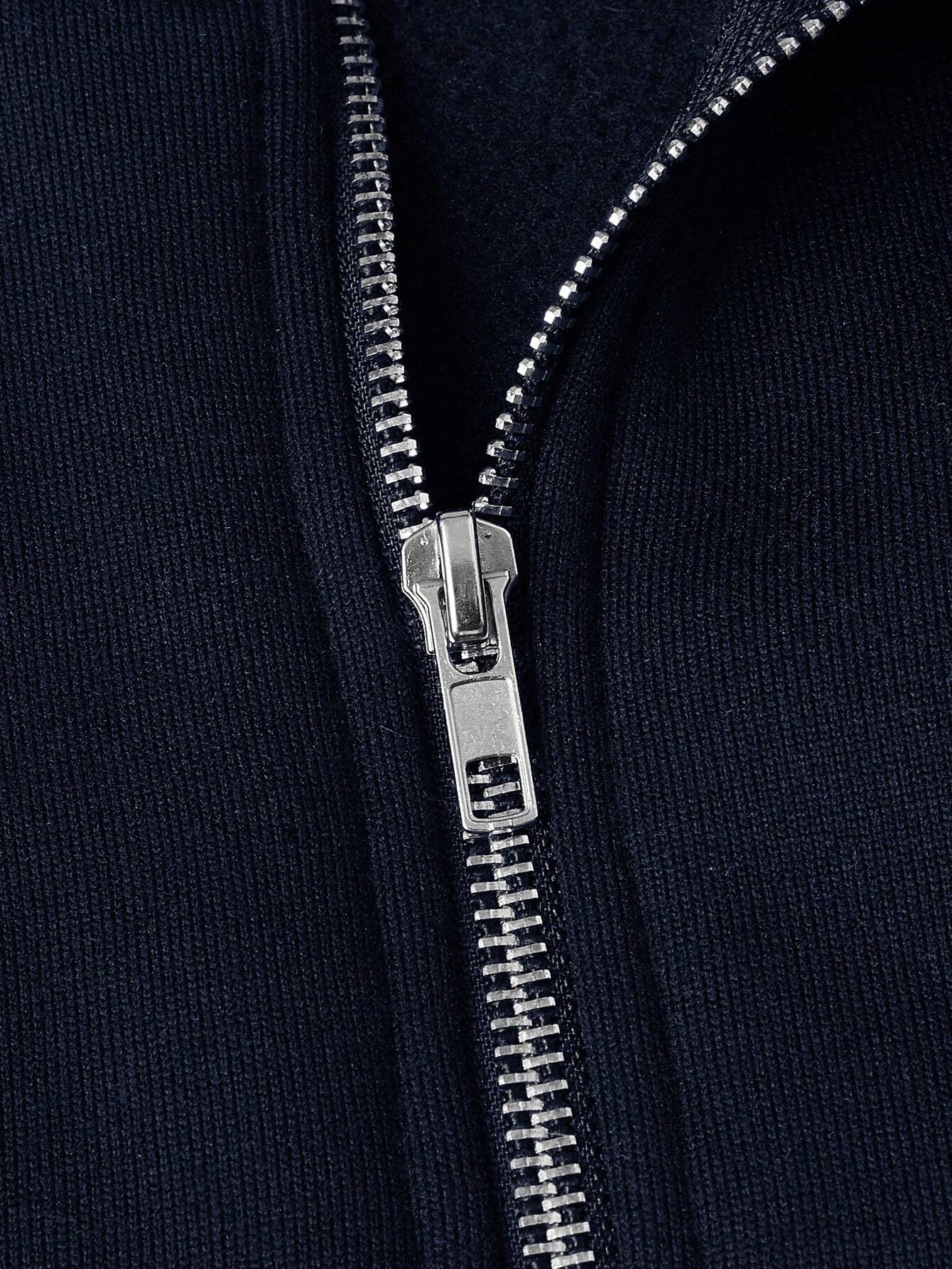 LALUNA® | MAGLIA CASUAL MEZZA ZIP