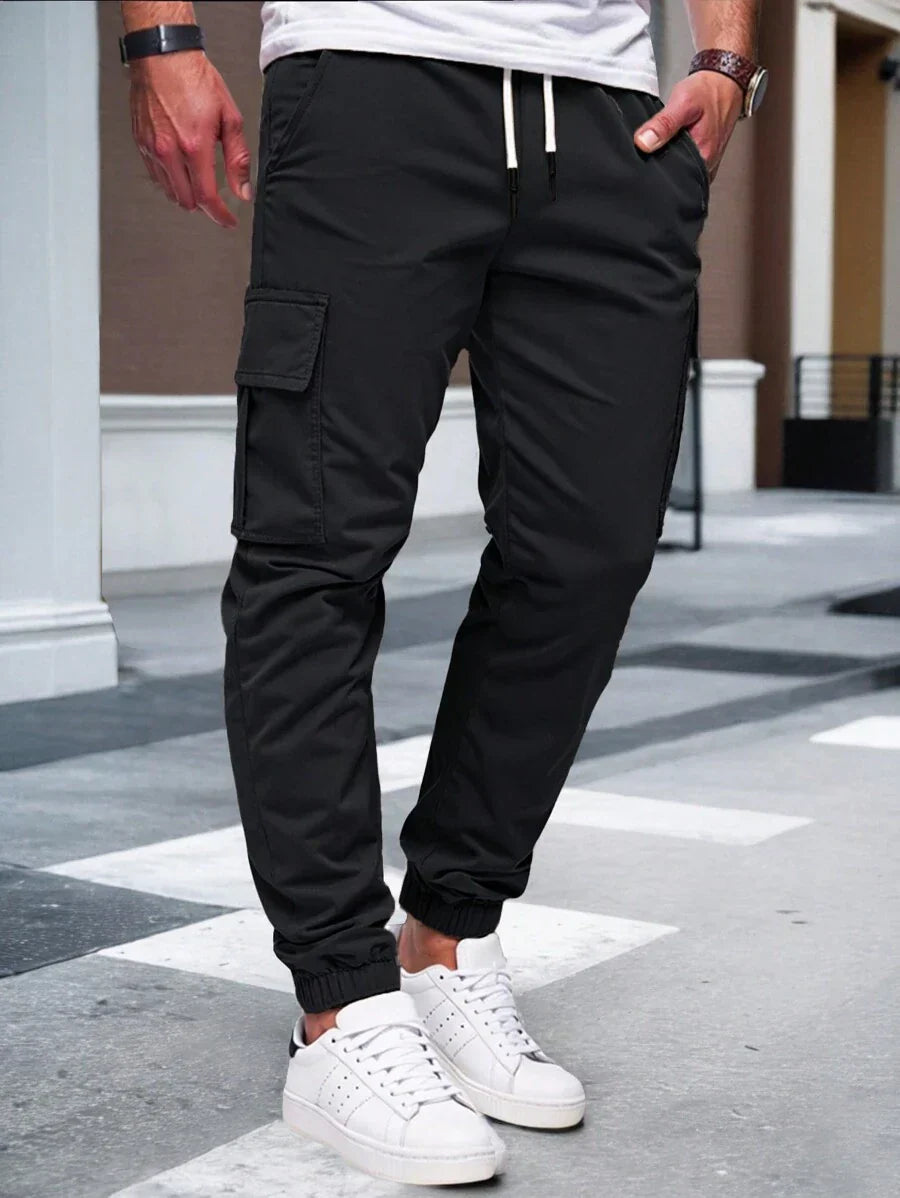 Laluna® | Luchtige Cargo Joggingsbroek ha incontrato Zakken