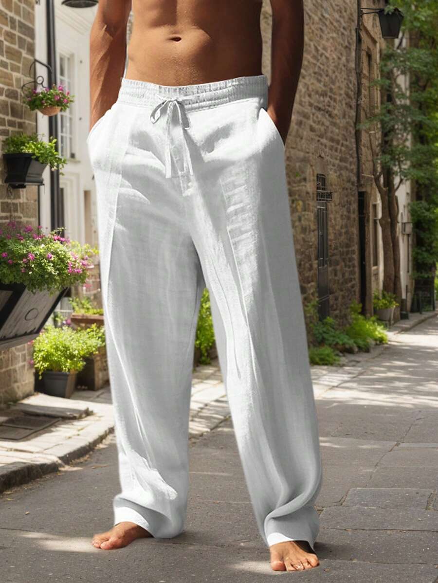 Laluna® | Lichte Linnen Broek ha incontrato Touw