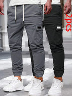 Laluna® | Luchtige Cargo Joggingsbroek ha incontrato Zakken