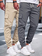 Laluna® | Luchtige Cargo Joggingsbroek ha incontrato Zakken