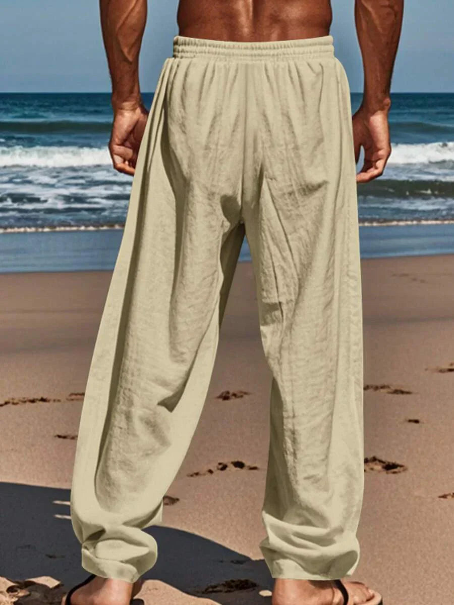 Laluna® | Lichte Linnen Broek ha incontrato Touw