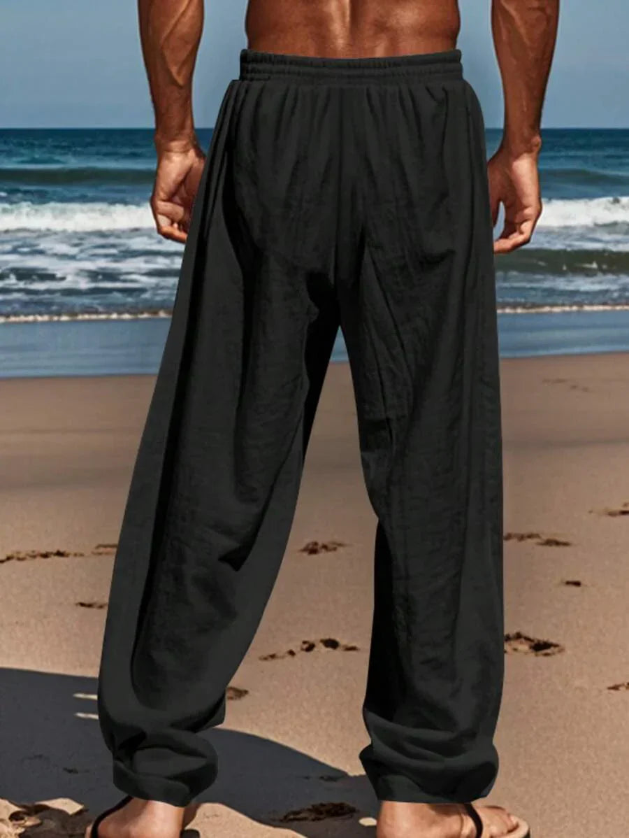 Laluna® | Lichte Linnen Broek ha incontrato Touw