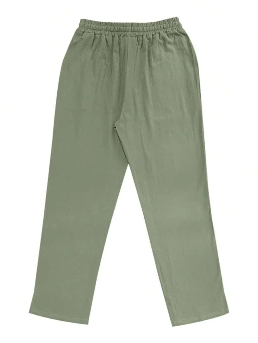 Laluna® | Lichte Linnen Broek ha incontrato Touw
