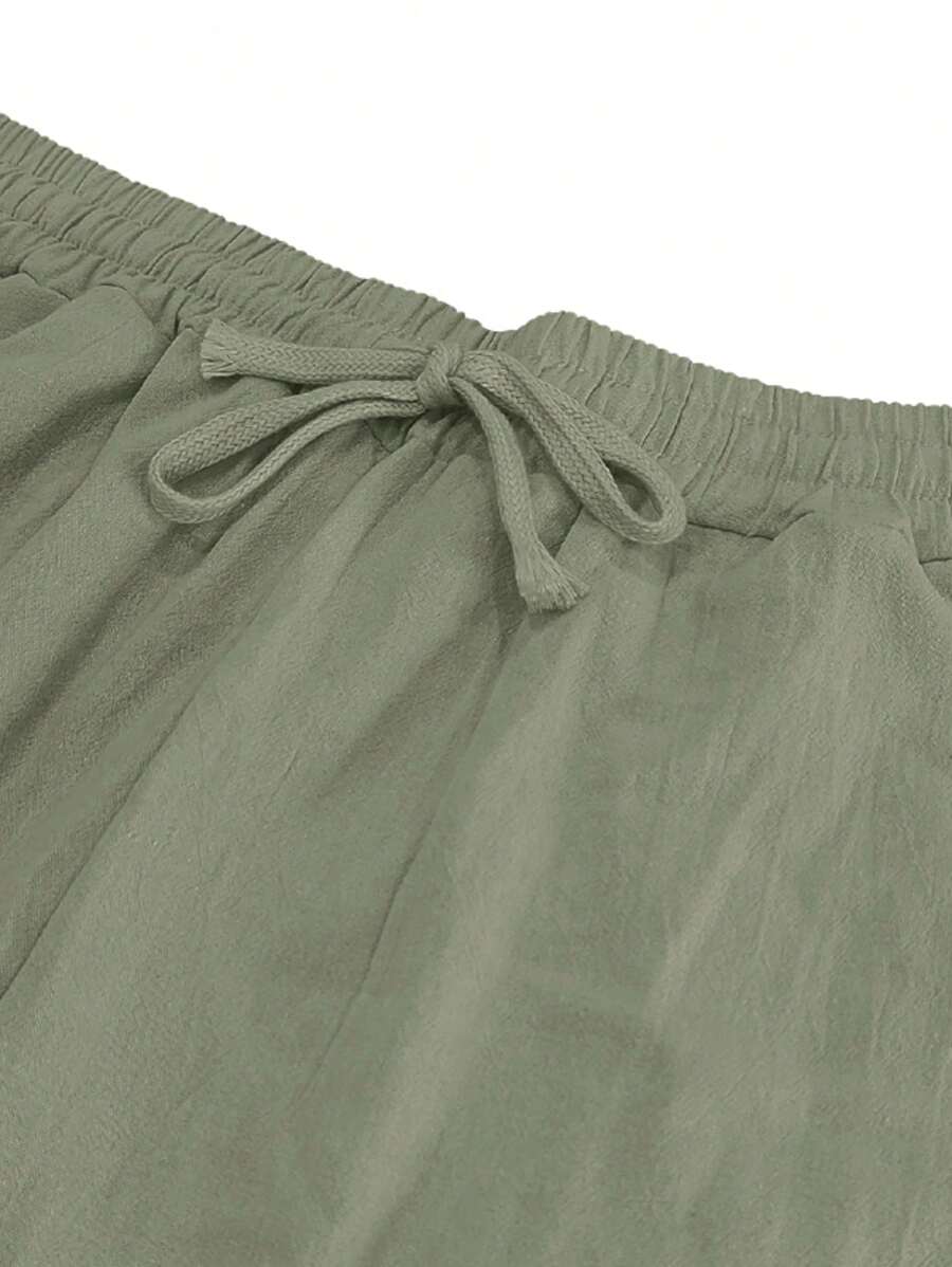 Laluna® | Lichte Linnen Broek ha incontrato Touw