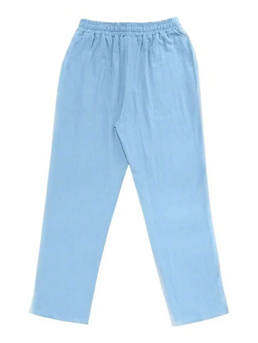 Laluna® | Lichte Linnen Broek ha incontrato Touw