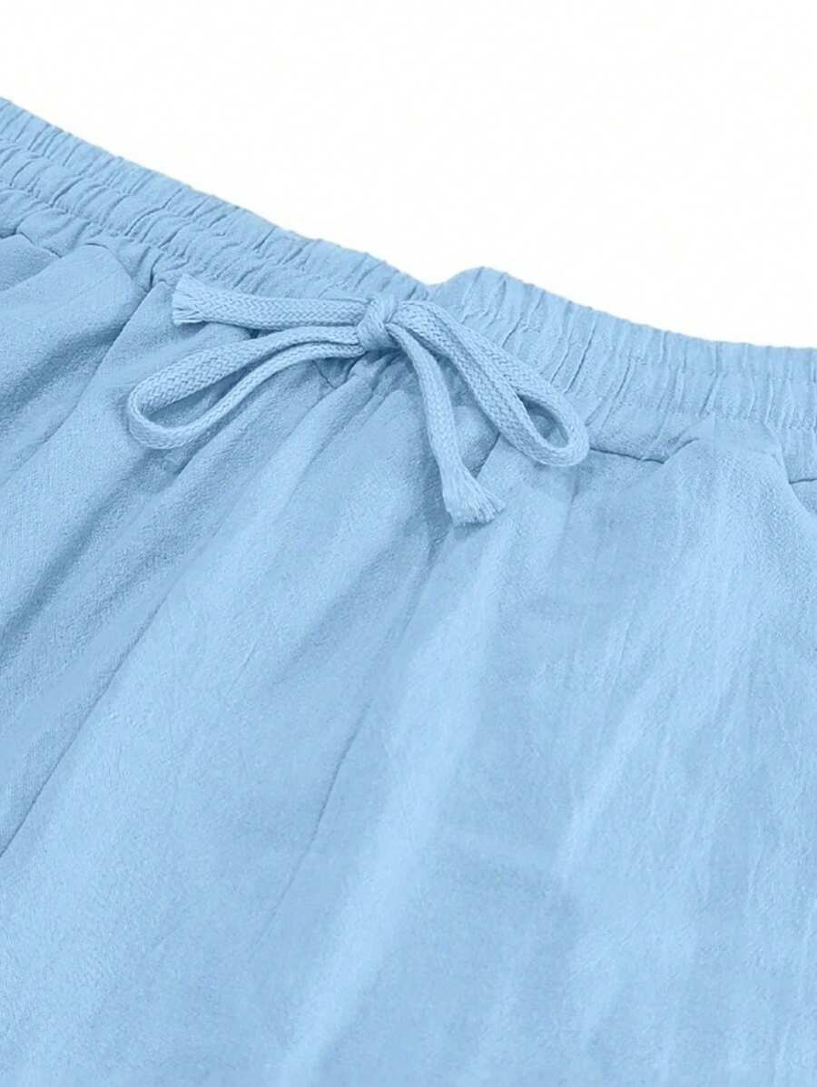 Laluna® | Lichte Linnen Broek ha incontrato Touw
