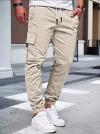 Laluna® | Luchtige Cargo Joggingsbroek ha incontrato Zakken