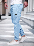 Laluna® | Luchtige Cargo Joggingsbroek ha incontrato Zakken