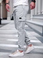 Laluna® | Luchtige Cargo Joggingsbroek ha incontrato Zakken