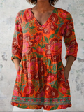 Felicità | Blusa lunga a forma di V