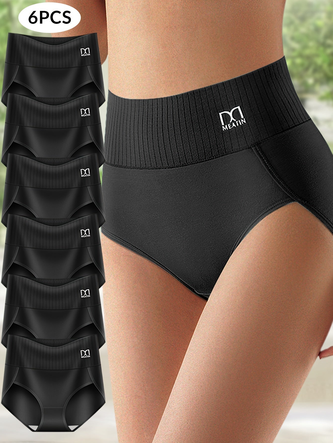 Lisa | Shaplex™ Pakket van 6 Hooggetailleerde Vormende Slips