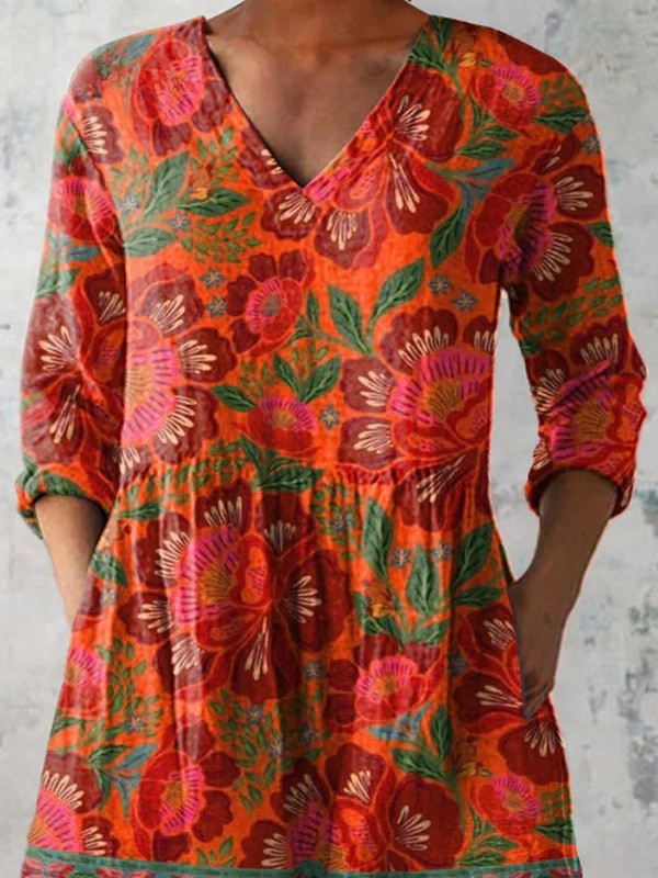 Felicità | Blusa lunga a forma di V