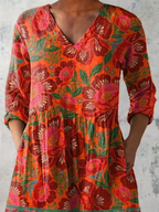 Felicità | Blusa lunga a forma di V