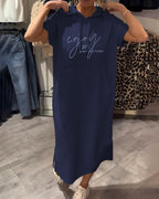 Julia | Elegante Jurk Met Capuchon