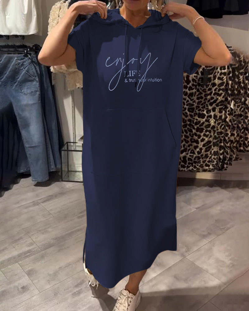 Julia | Elegante Jurk Met Capuchon