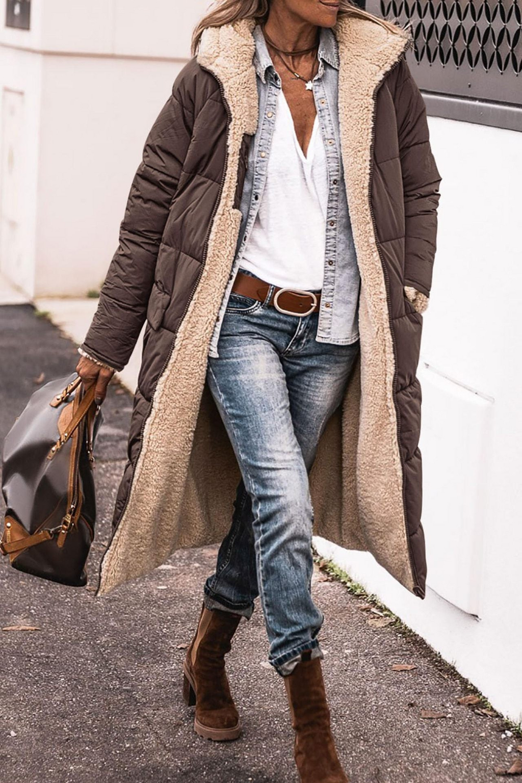 Ilse | Elegante Omkeerbare Jas voor Dames