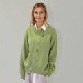 Ester | Comodo Gilet con Speelse Knopen Detail