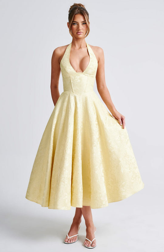 Lisa | Romantische Midi Jurk