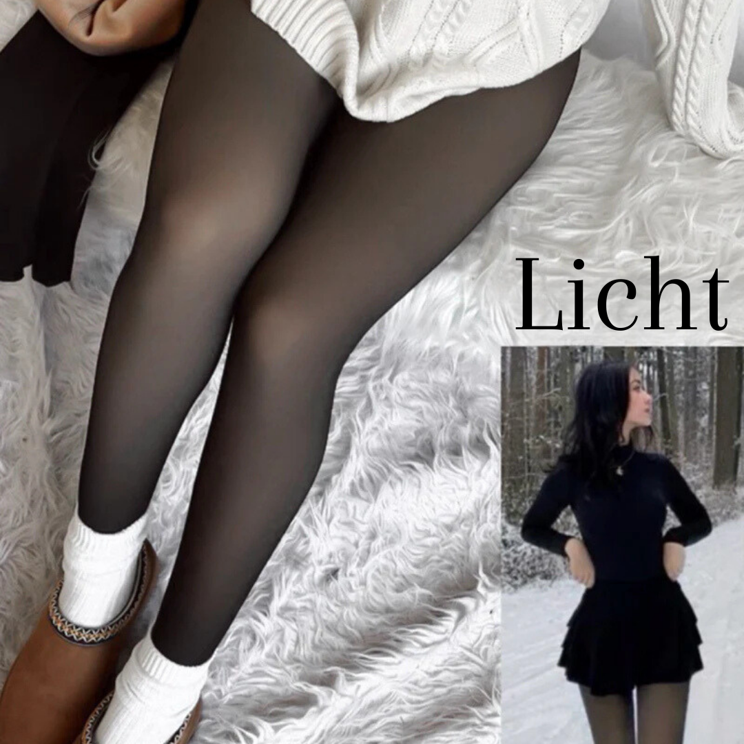 Laluna® | Legging foderati in pile