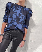 Nina | Blouse Pompmouw Ruche