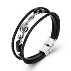 Musicwaker® | Handgemaakte Armband van Hoogwaardig Leer