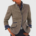 Anna | Elegant Gestructureerd Blazerjasje