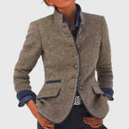 Anna | Elegant Gestructureerd Blazerjasje