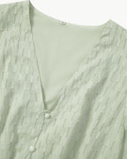 Lara | V-hals midi-jurk