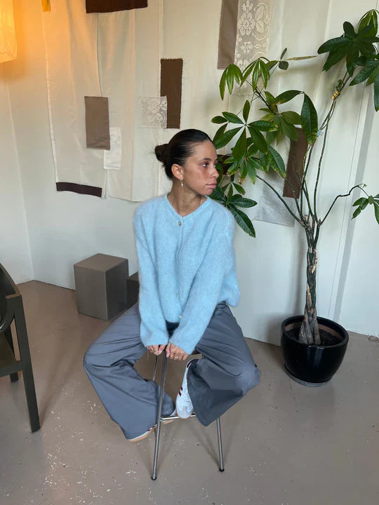 LALUNA® | CARDIGAN IN MOHAIR